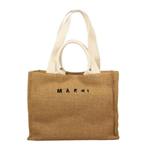マルニ トートバッグ かごバッグ カゴ レディース ブラウン MARNI