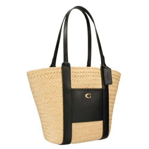 コーチ トートバッグ レディース スモール ストロー ポケット トート
