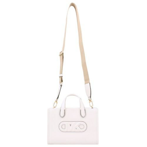 マイケルコース トートバッグ レディース GIGI エンパイアロゴ ホワイト MICHAEL KORS 30R4G3GM5L 085 OPTIC WHITE
