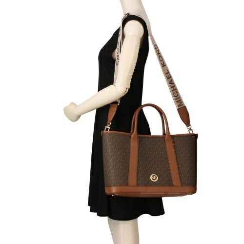 マイケルコース トートバッグ レディース ブラウン MICHAEL KORS