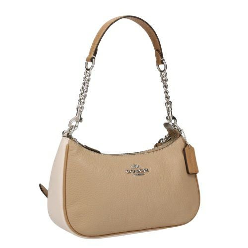 コーチ アウトレット ショルダーバッグ レディース テリ カラーブロック COACH OUTLET CA173 SVVFQ サンディー ベージュマルチ