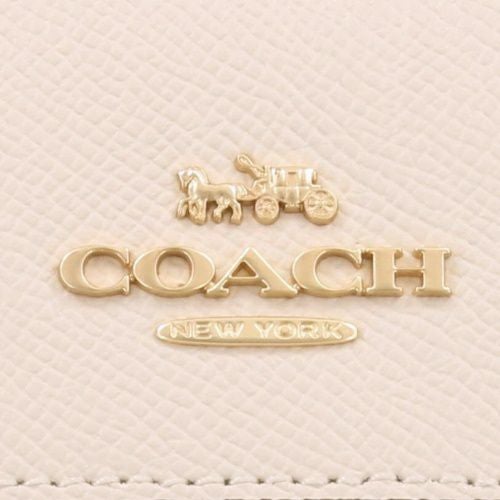 コーチ アウトレット ショルダーバッグ レディース クロスグレーン ミニ ローワン ホワイト COACH OUTLET CE871 IMCHK チョーク