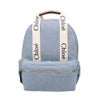 クロエ バックパック レディース CHLOE KIDS クロエ キッズ ロゴ バックパック ブルー CHLOE C20044 Z10 Denim Blue