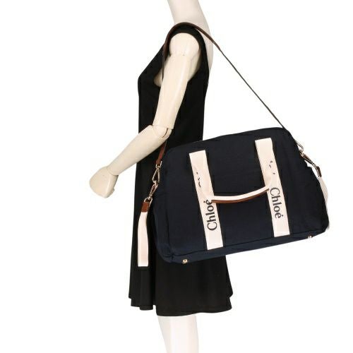 クロエ マザーズバッグ レディース Chloe Kids クロエ キッズ ネイビー