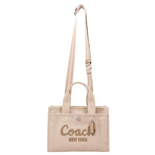 コーチ トートバッグ レディース カーゴ トート 26 ベージュ COACH CP164 LHVRA DARK NATURAL