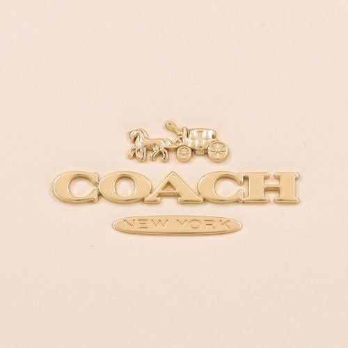 コーチ アウトレット トートバッグ レディース シグネチャー ベージュ COACH OUTLET CR121 IMWQJ チョーク ライトサドル