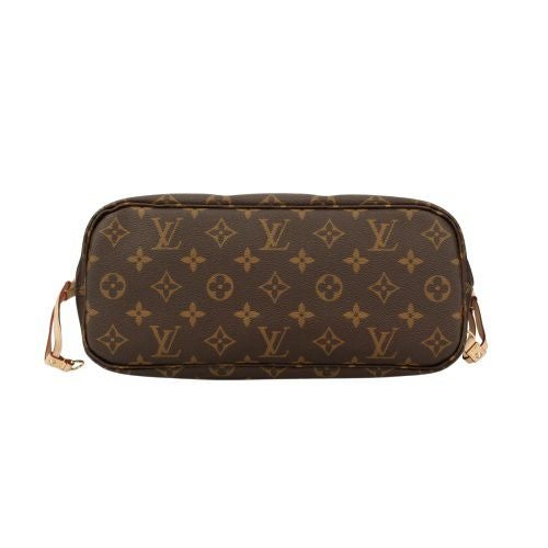 ルイヴィトン トートバッグ レディース モノグラム ネヴァーフル PM ブラウン LOUIS VUITTON M46979 ベージュ