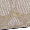 コーチ アウトレット カードケース パスケース レディース シグネチャー ベージュ COACH OUTLET 63274 IMDQC ライトカーキ チョーク