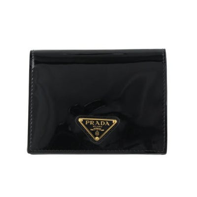 プラダ 二つ折り財布 財布 レディース TESSUTO ブラック PRADA 1MV204 