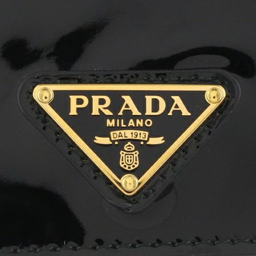 プラダ 二つ折り財布 レディース VERNICE ブラック PRADA 1MV204 069