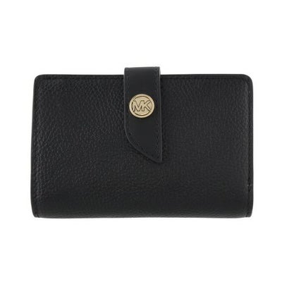 マイケルコース 二つ折り財布 レディース ブラック MICHAEL KORS 
