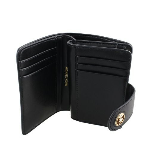 マイケルコース 二つ折り財布 レディース ブラック MICHAEL KORS 34H3G0KF5L 001 BLACK