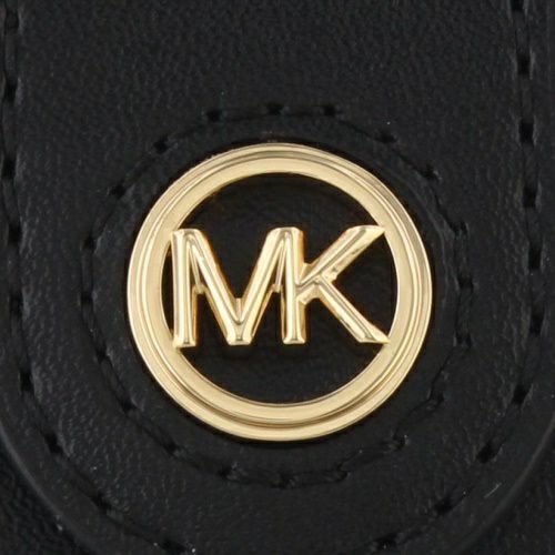 マイケルコース 二つ折り財布 レディース ブラック MICHAEL KORS 34H3G0KF5L 001 BLACK
