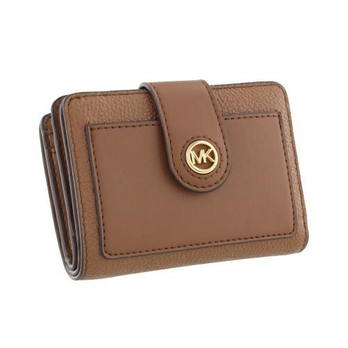 マイケルコース 二つ折り財布 レディース ブラウン MICHAEL KORS 34H3G0KF5L 230 LUGGAGE
