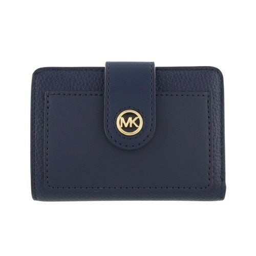 マイケルコース 二つ折り財布 レディース ネイビー MICHAEL KORS 34H3G0KF5L 406 NAVY