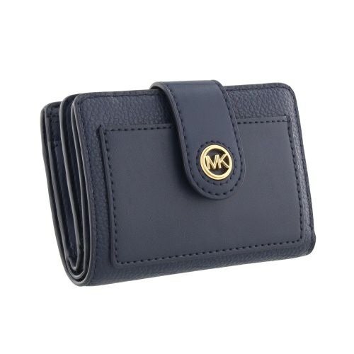 マイケルコース 二つ折り財布 レディース ネイビー MICHAEL KORS
