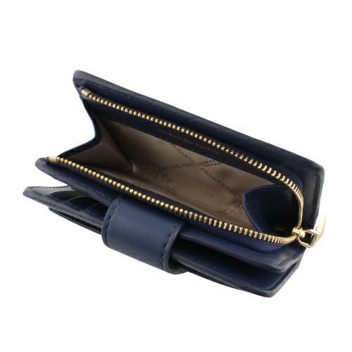 マイケルコース 二つ折り財布 レディース ネイビー MICHAEL KORS