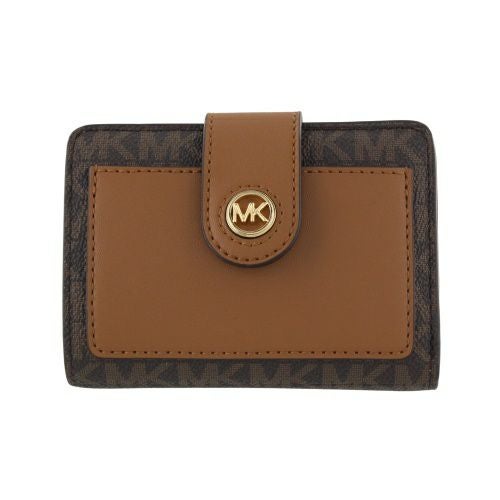 マイケルコース 二つ折り財布 レディース ブラウン MICHAEL KORS