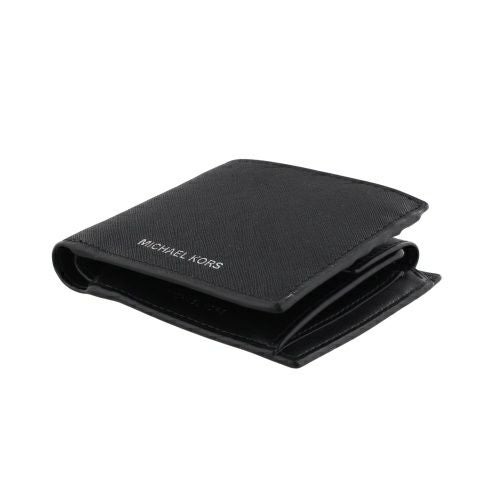 マイケルコース 二つ折り財布 メンズ ブラック MICHAEL KORS