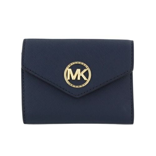 マイケルコース 三つ折り財布 レディース ネイビー MICHAEL KORS