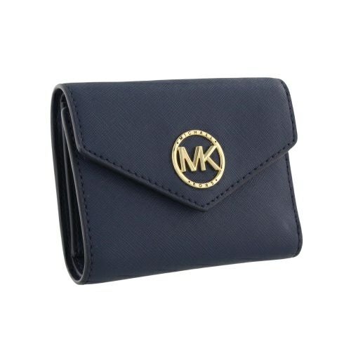 マイケルコース 三つ折り財布 レディース ネイビー MICHAEL KORS