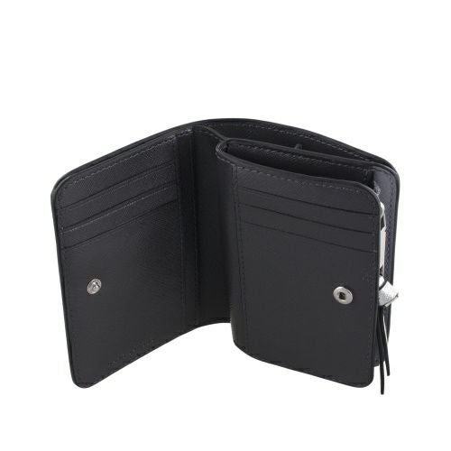 マークジェイコブス 二つ折り財布 レディース ザ ユーティリティ スナップショット コンパクト ウォレット ミニ グレー Marc Jacobs 2F3SMP062S07 046 WOLF GREY MULTI