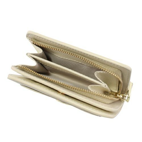 マークジェイコブス 二つ折り財布 レディース ザ ユーティリティ スナップショット コンパクト ウォレット ミニ ベージュ Marc Jacobs 2F3SMP062S07 241 KHAKI MULTI