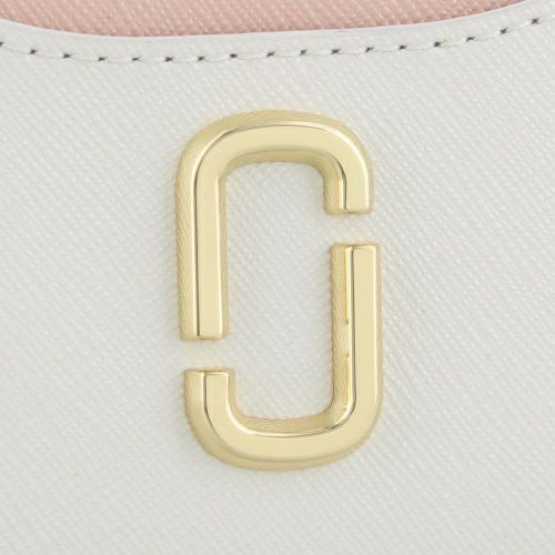 マークジェイコブス 二つ折り財布 レディース ザ ユーティリティ スナップショット コンパクト ウォレット ミニ ピンク Marc Jacobs 2F3SMP062S07 695 ROSE MULTI