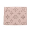 ルイヴィトン 二つ折り財布 レディース マヒナ ポルトフォイユ・イリス コンパクト ピンク LOUIS VUITTON M82757 ローズジャスミン
