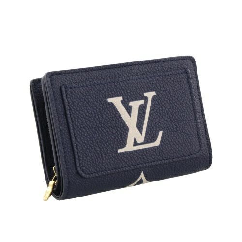 ルイヴィトン 二つ折り財布 レディース モノグラム アンプラント