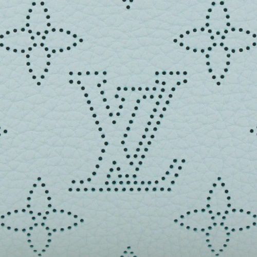 ルイヴィトン 二つ折り財布 レディース マヒナ ポルトフォイユ・クレア ブルー LOUIS VUITTON M83502 ミネラル ブルー