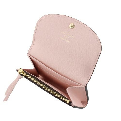 ルイヴィトン 二つ折り財布 レディース モノグラム ポルトモネ・ロザリ