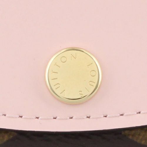 ルイヴィトン 二つ折り財布 レディース モノグラム ポルトモネ・ロザリ ピンク LOUIS VUITTON M83600 ピンクオパール