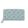 ルイヴィトン 長財布 レディース マヒナ ジッピー・ウォレット ブルー LOUIS VUITTON M83489 ミネラル ブルー