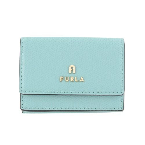 フルラ 三つ折り財布 レディース カメリア CAMELIA S ブルー FURLA