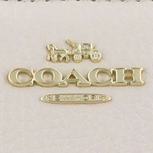 コーチ アウトレット 二つ折り財布 レディース スナップ ウォレット ホワイト COACH OUTLET C2862 IMCHK チョーク