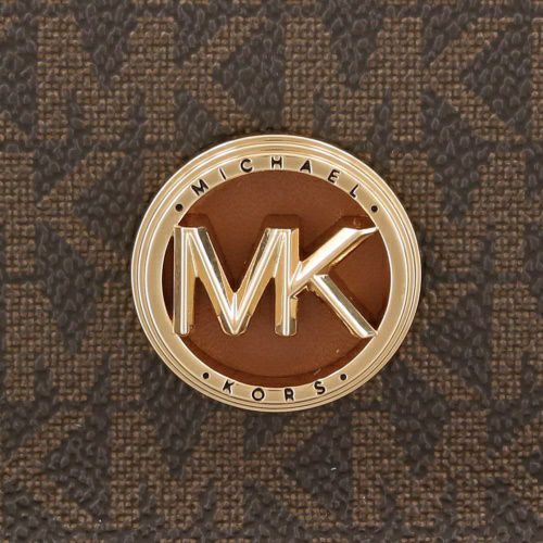 マイケルコース ショルダーバッグ レディース ルイサ ラージ シグネチャー ロゴ メッセンジャーバッグ ブラウン MICHAEL KORS 30R4G99M3V 227 BRN