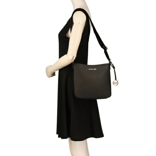 マイケルコース ショルダーバッグ レディース ジェット セット トラベル スモール クロスボディ ブラック MICHAEL KORS 35S4GTVC5L BLACK