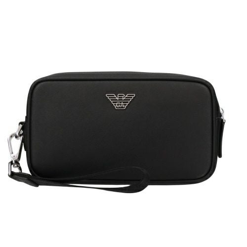 エンポリオアルマーニ セカンドバッグ メンズ ブラック EMPORIO ARMANI
