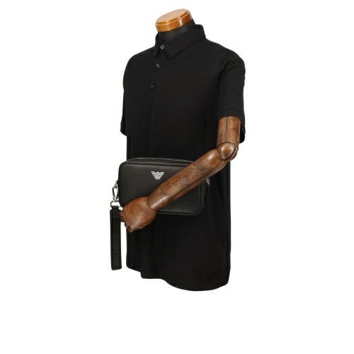 エンポリオアルマーニ セカンドバッグ メンズ ブラック EMPORIO ARMANI エンポリオアルマーニ セカンドバッグ メンズ ブラック EMPORIO ARMANI