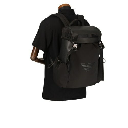 エンポリオアルマーニ バックパック リュックサック メンズ ブラック