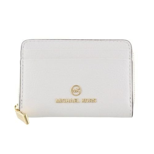 新品 MICHAEL KORS ケース 定期入れ 小銭入れ財布 ホワイト MICHAEL KORS（マイケルコース） 財布 コインケース 35H8GTVZ1L