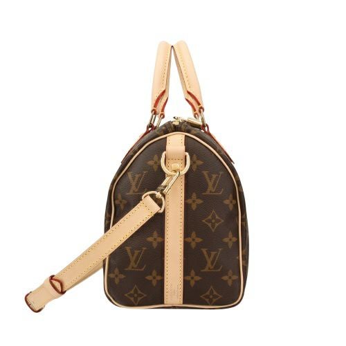 ルイヴィトン ハンドバッグ ショルダーバッグ レディース モノグラム スピーディ・バンドリエール 25 ブラウン LOUIS VUITTON M46977