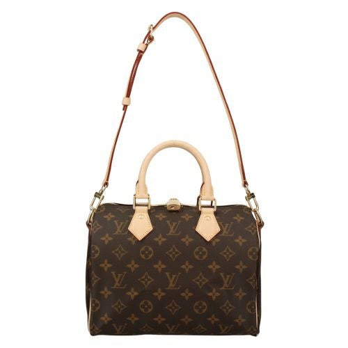 ルイヴィトン ハンドバッグ ショルダーバッグ レディース モノグラム スピーディ・バンドリエール 25 ブラウン LOUIS VUITTON M46977