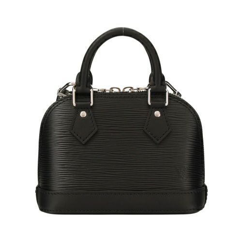 Louis Vuitton ブラックハンドバッグ ルイヴィトン ハンドバッグ ショルダーバッグ レディース ナノ・アルマ