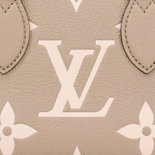 ルイヴィトン ハンドバッグ ショルダーバッグ レディース モノグラム アンプラント オンザゴーEW ベージュ LOUIS VUITTON M23641 トゥルトレール