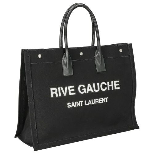 サンローラン トートバッグ メンズ レディース RIVE GAUCHE リヴ ゴーシュ ブラック SAINT LAURENT PARIS 509415 FAAVR 1070