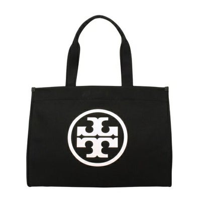 トリーバーチ トートバッグ エラ Ella Canvas Tote ブラック TORY 