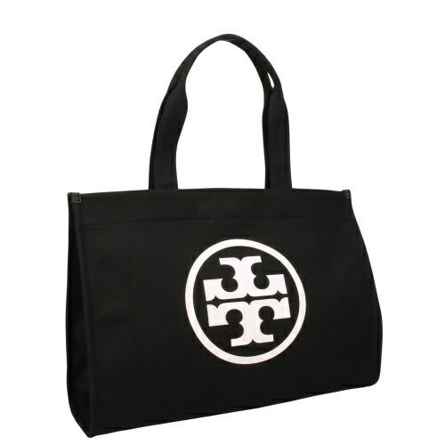 トリーバーチ トートバッグ エラ Ella Canvas Tote ブラック TORY