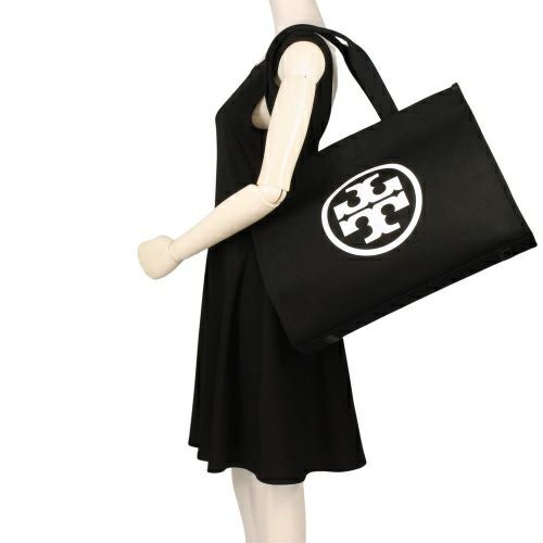 トリーバーチ トートバッグ エラ Ella Canvas Tote ブラック TORY